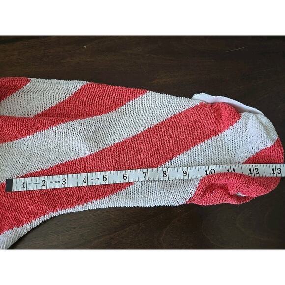 Chico’s Women’s Chevron Sweater Size 3/XL Button Sleeve 3/4 Beachy Summer Airy - Picture 7 of 7